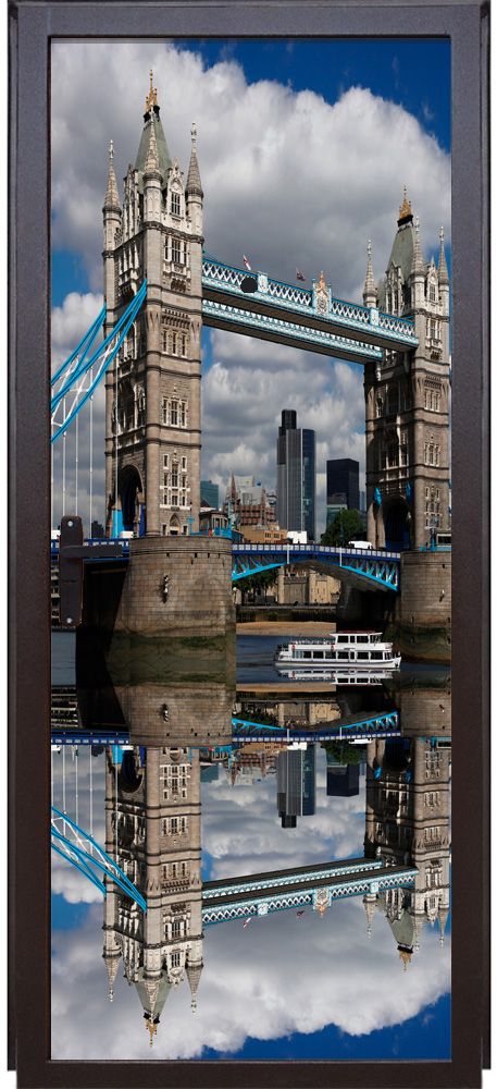 наклейка на дверь - Лондонский мост