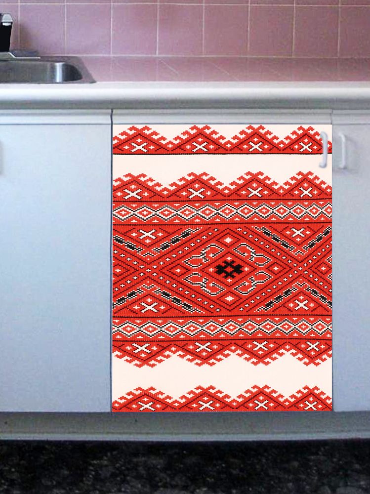 Наклейка на кухню и технику - Украинский рушничок. Купить!