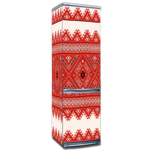 Наклейка  на холодильник — Украинский рушник