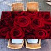 Стол с фотопечатью - Красные розы | Купить Наклейку на стол в магазине Интерьерные наклейки