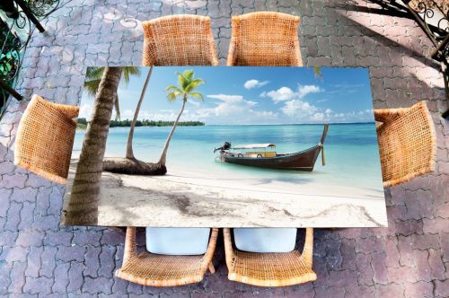 Наклейка на стол — Пляж 4