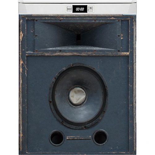 Наклейка на посудомоечную и стиральную машину — Источник звука
