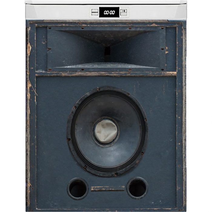 Наклейка на посудомоечную и стиральную машину - Источник звука